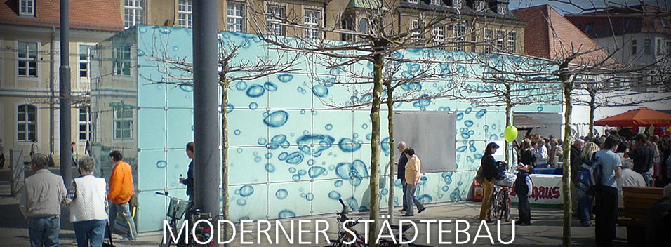 Moderner Städtebau