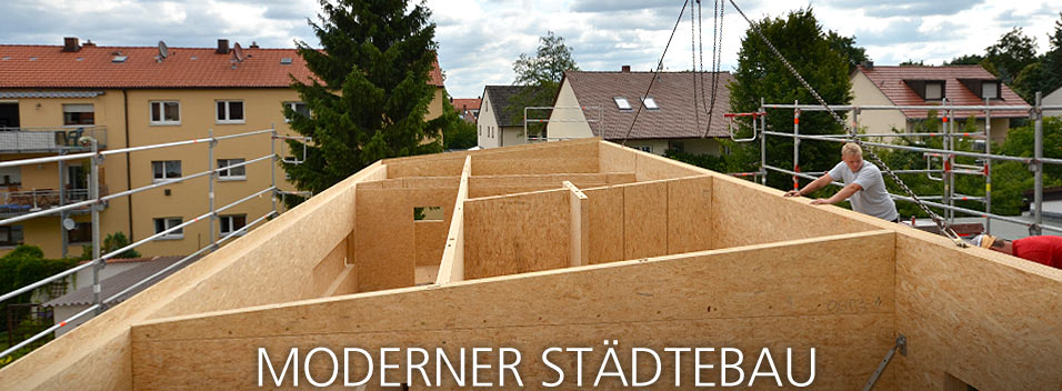 Moderner Städtebau