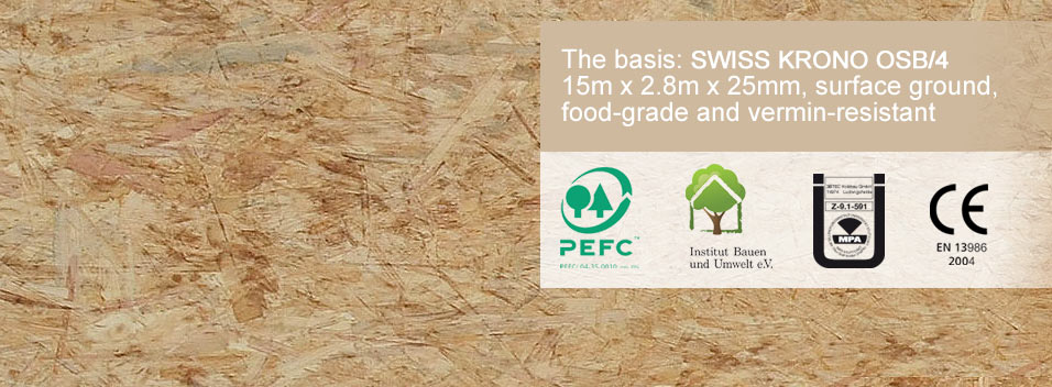 SWISS KRONO OSB/4 - die Basis